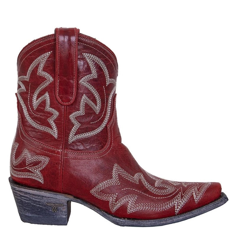 Women's Embroidered Pointed-Toe Boots