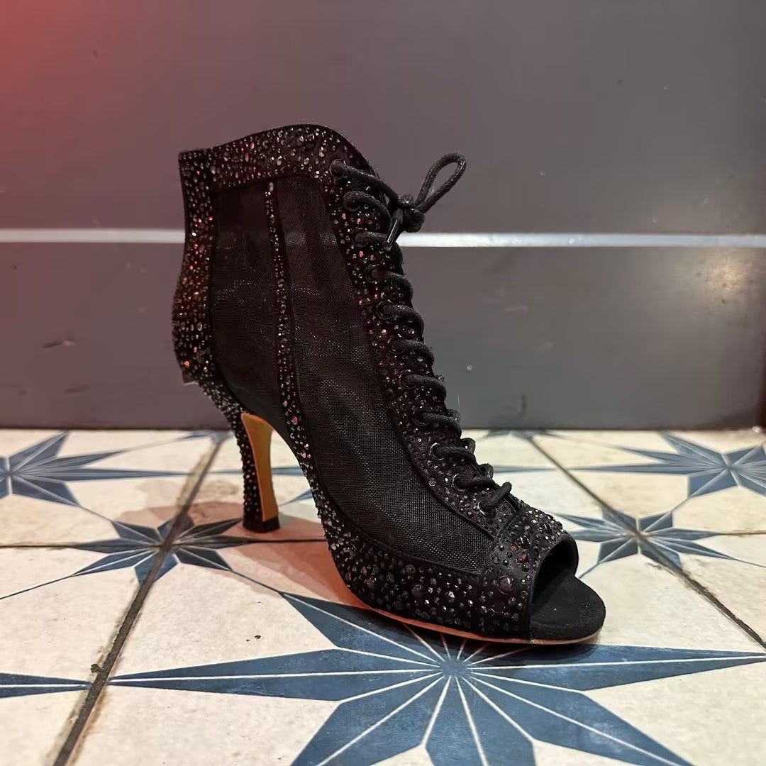 Women's Rhinestone Latin Dance Heels