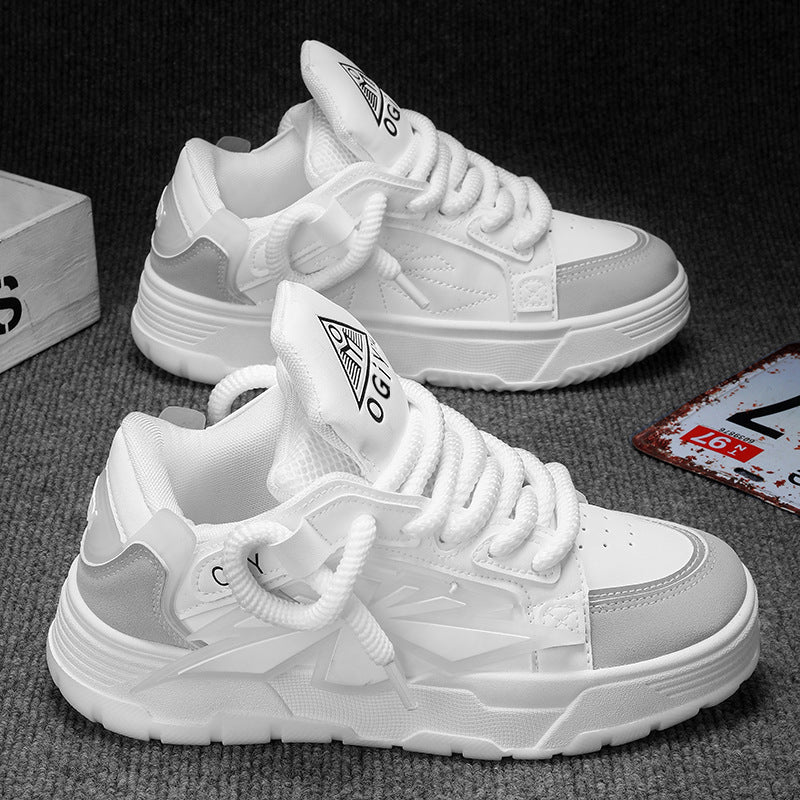 Men's Niche Thick Bottom Harajuku Clunky Sneakers