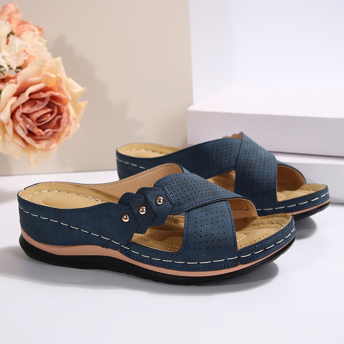 Flat Bottom Non-Slip Slippers