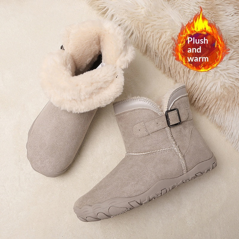 Leather Anti-Slip Five-Finger Boots