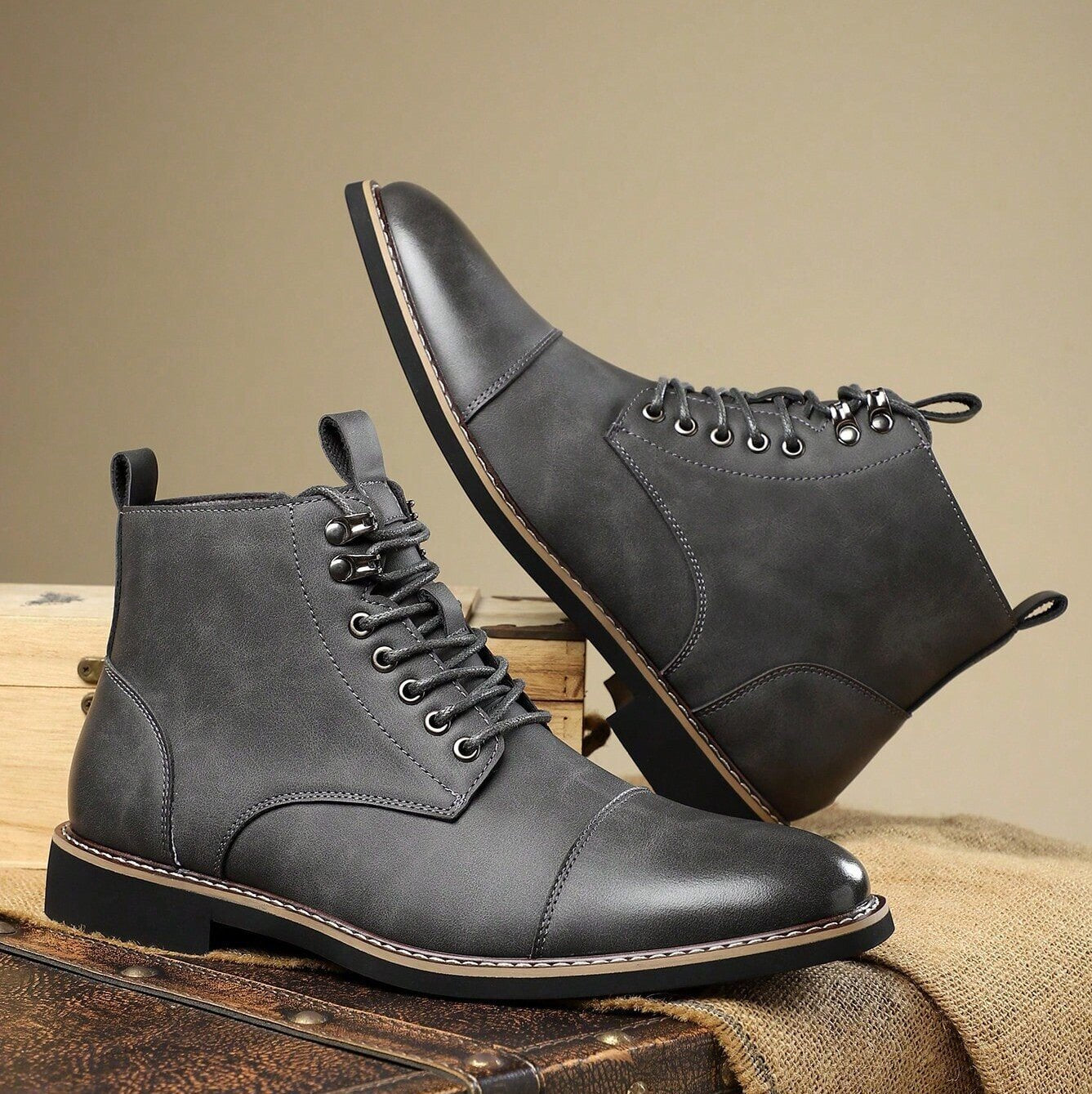 Men's Business Casual Martin Boots