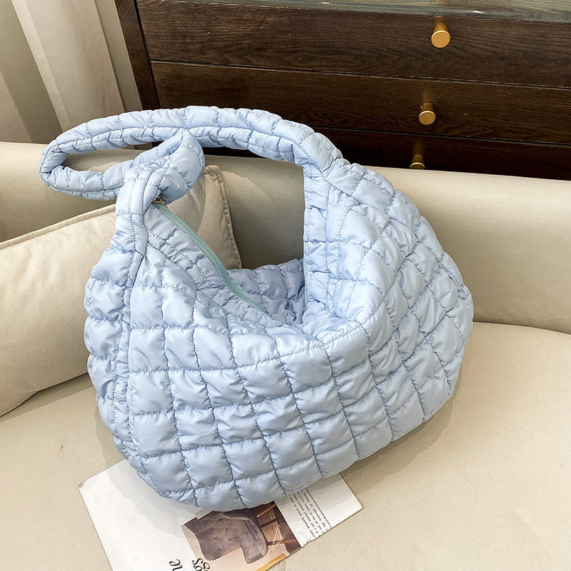 Down Jacket Shoulder Messenger Bag Travel Bag