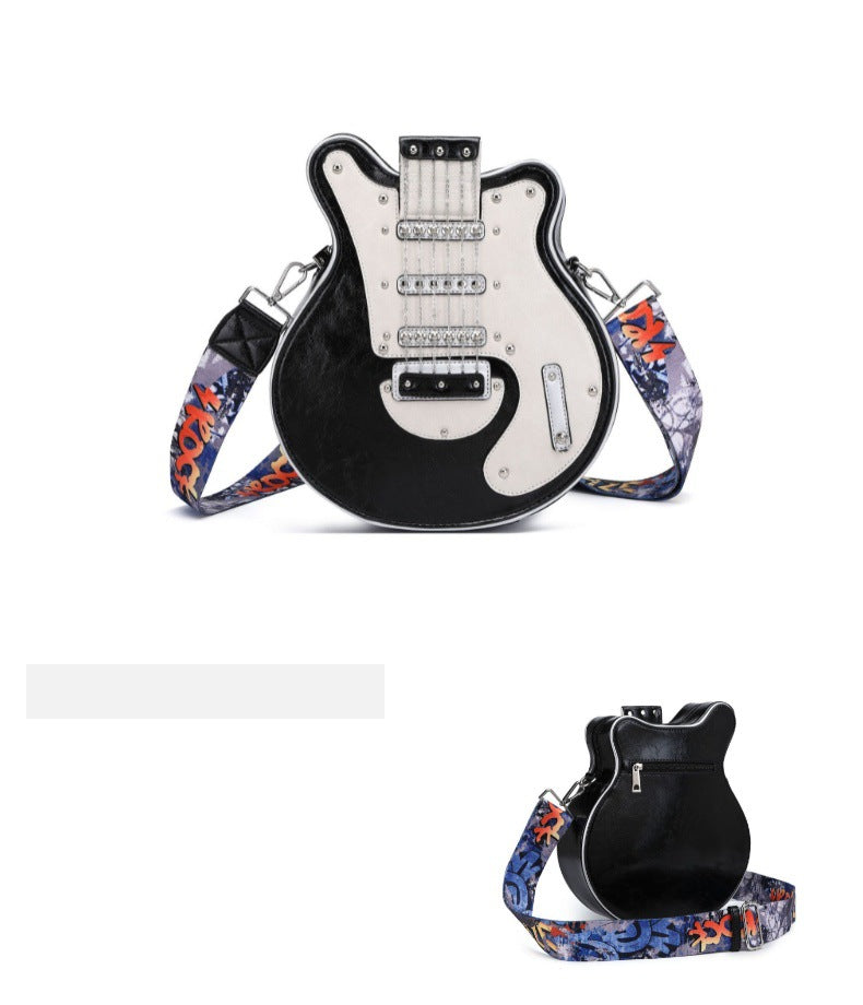 Women's Personalized Guitar Messenger Bag
