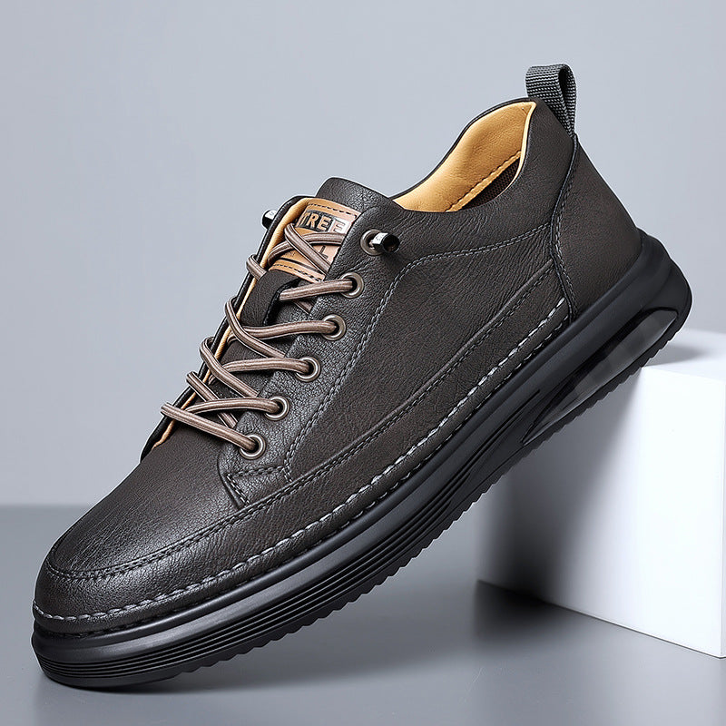 Cotton-padded Velvet Casual Lace-Up Flats