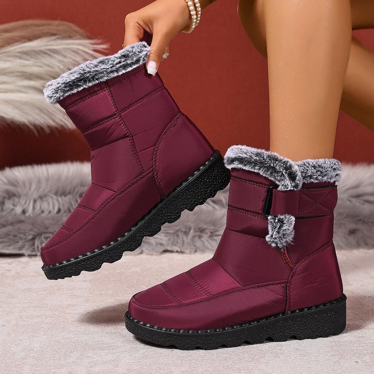 Women's Snow Boots Plus Size