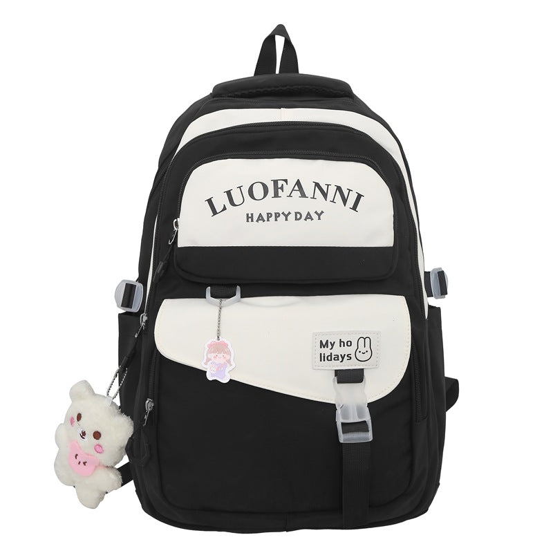 Korean Style College Student Backpack Shoulder Bag