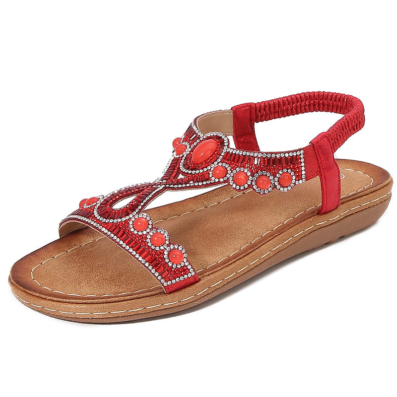 Women's Frosted Bohemian Sandals
