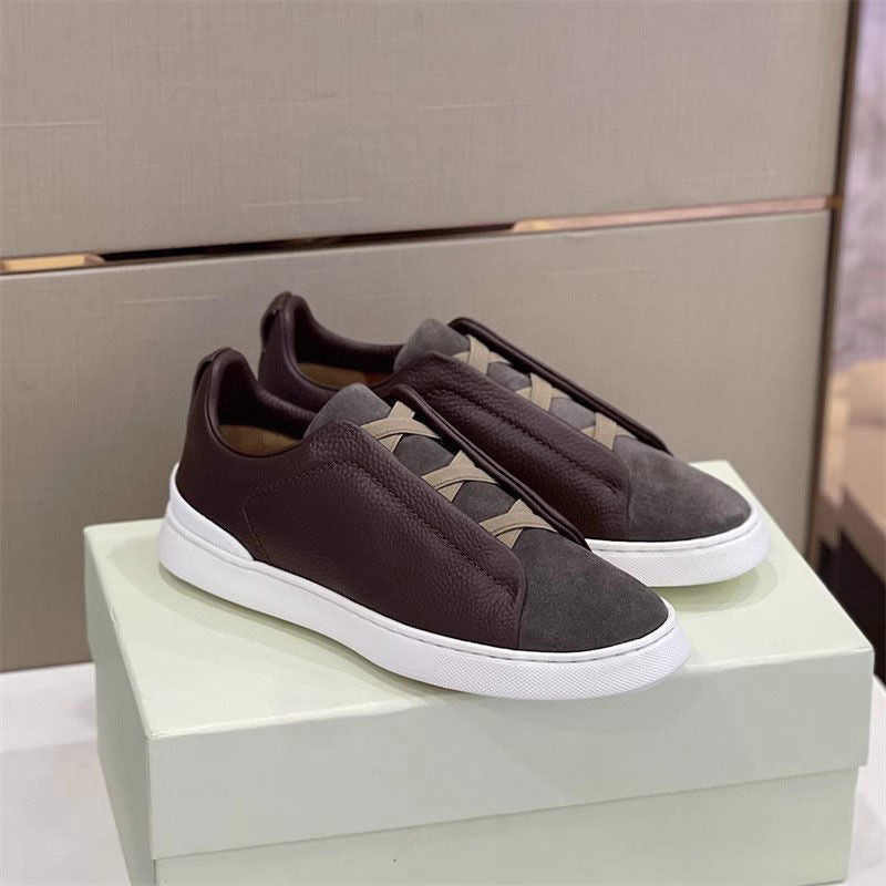 Men's Cross Elastic Band Board Shoes