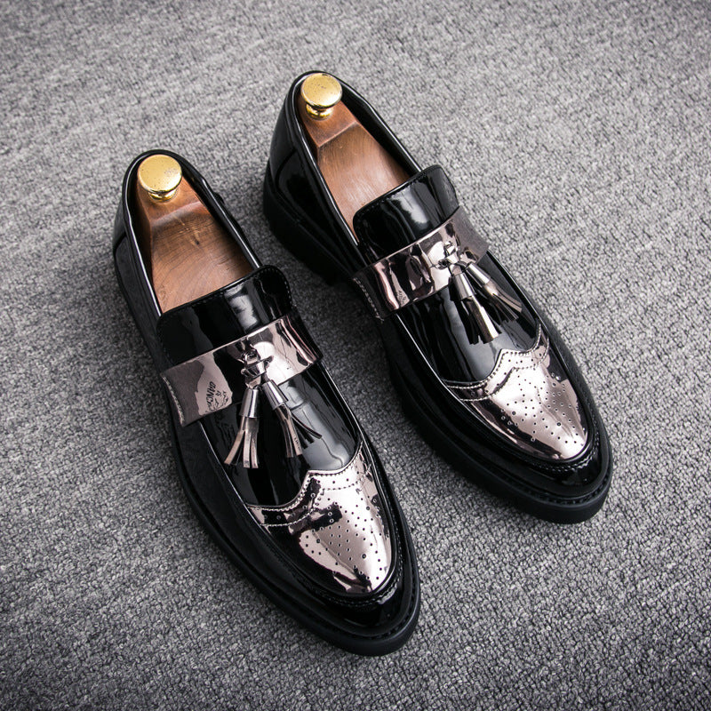Men's British Style Casual Tassel Shoes