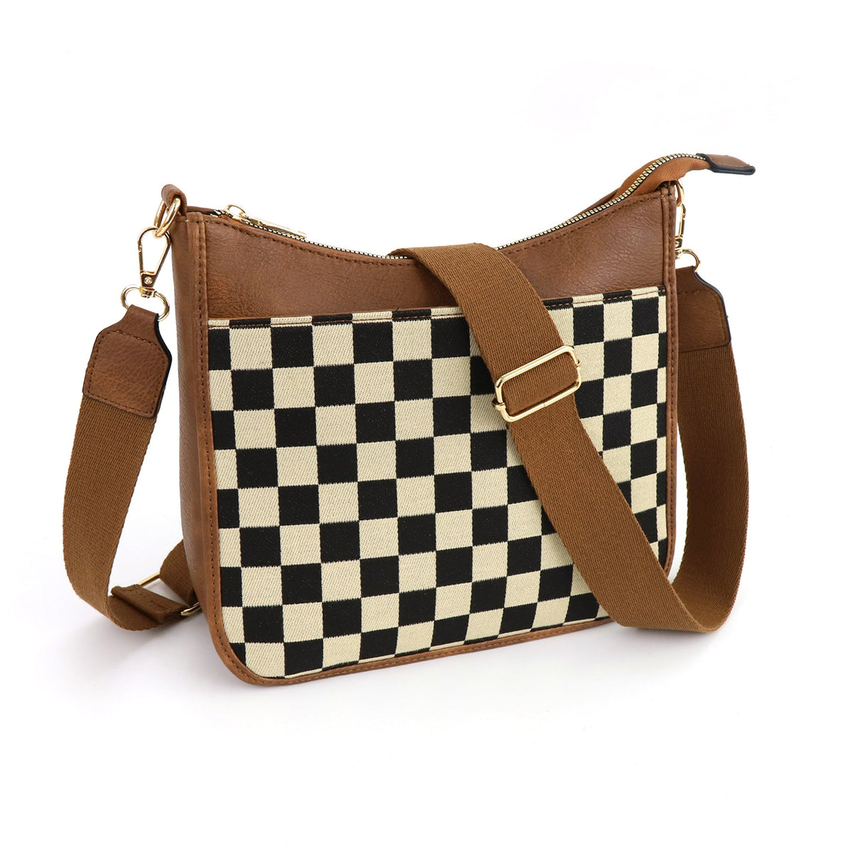 Women's Retro Solid Color Messenger Bag