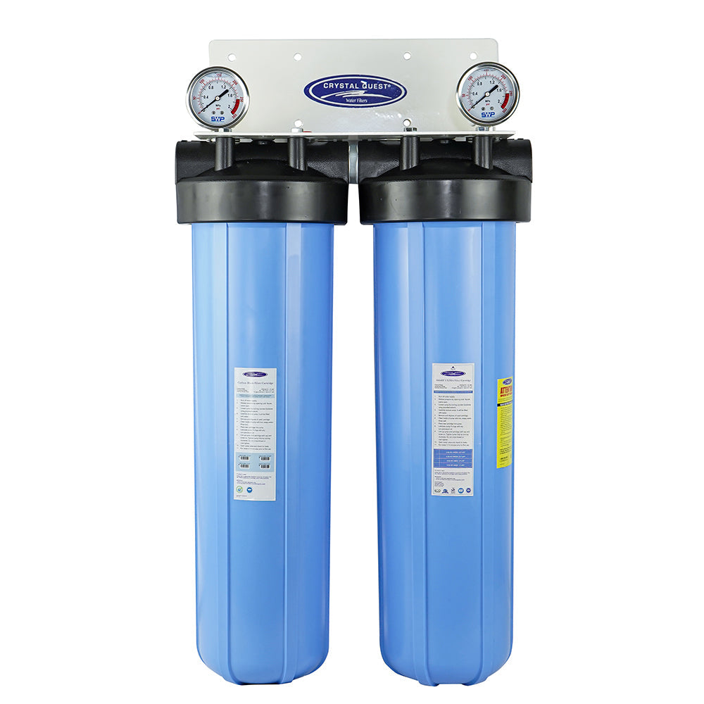 Big Blue Whole House Water Filter | Metal Removal (4-6 GPM | 1-2 people)