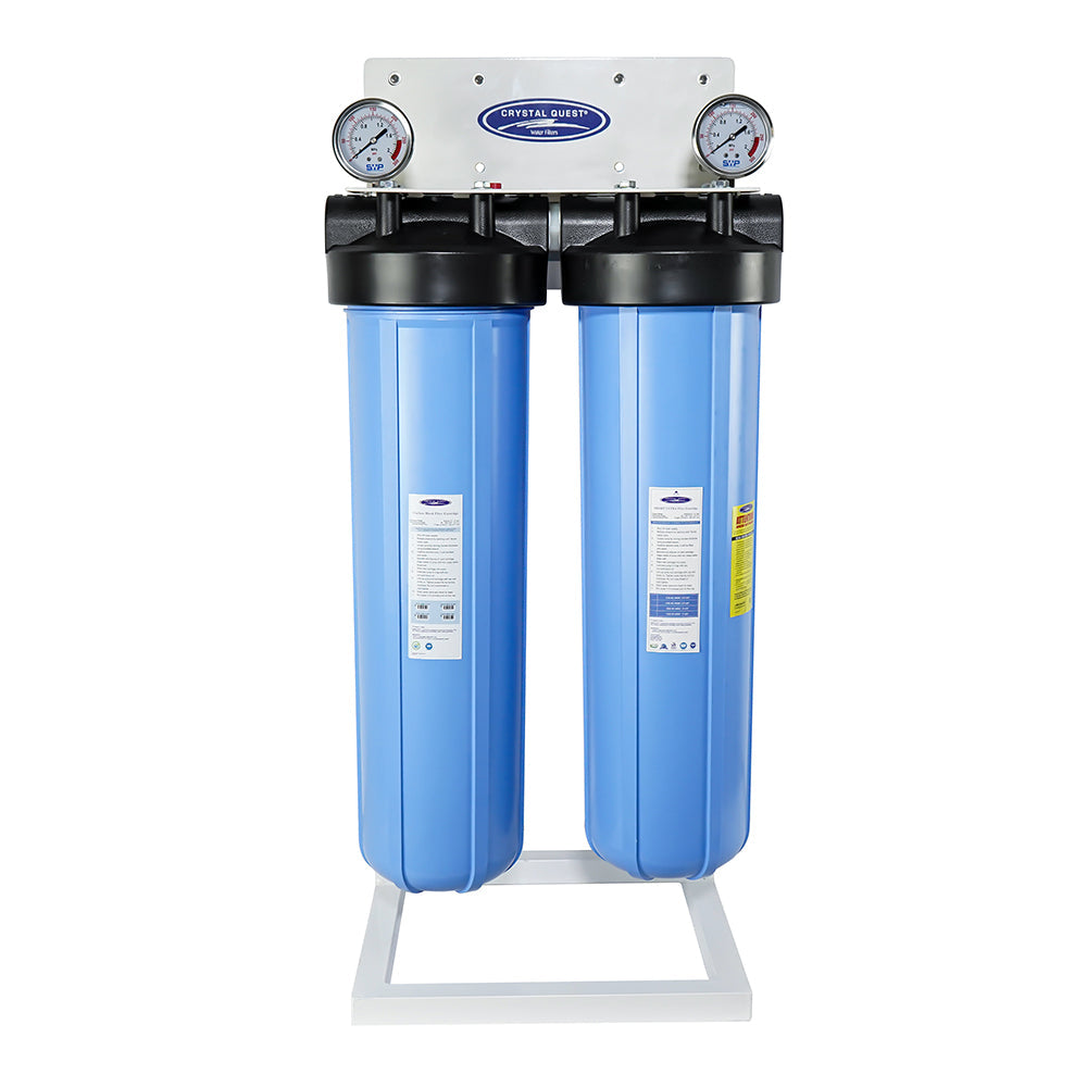 Big Blue Whole House Water Filter | Metal Removal (4-6 GPM | 1-2 people)