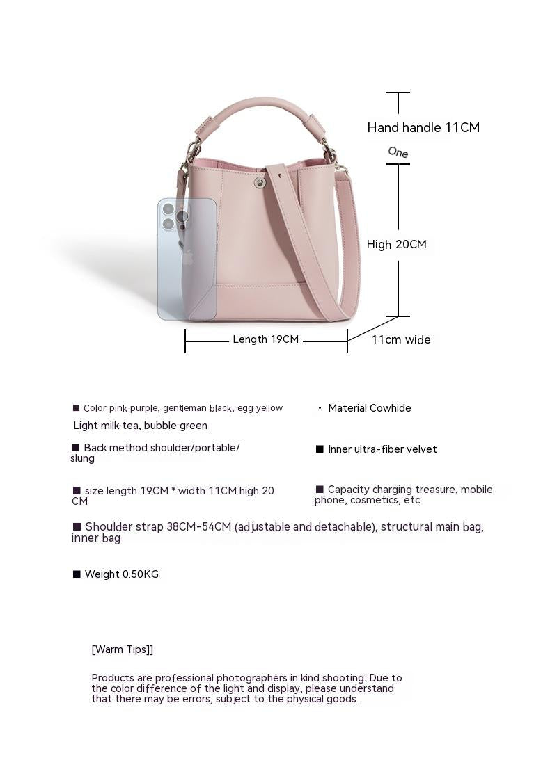 Genuine Leather Slouchy Travel Bag