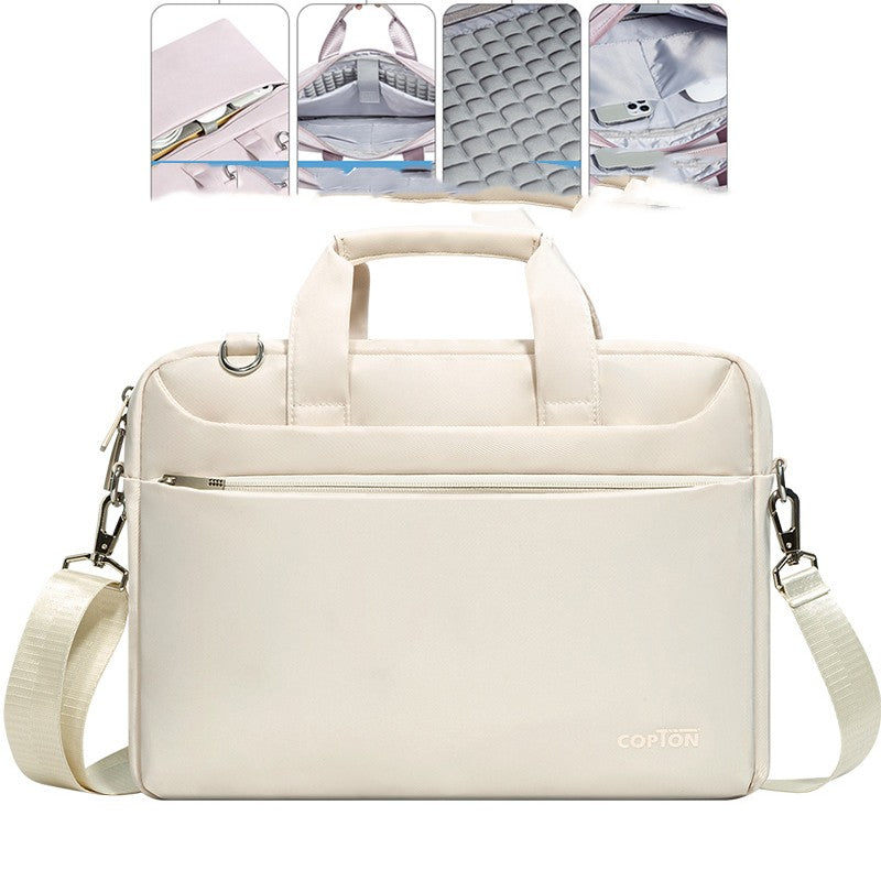 Solid Color Laptop Bag