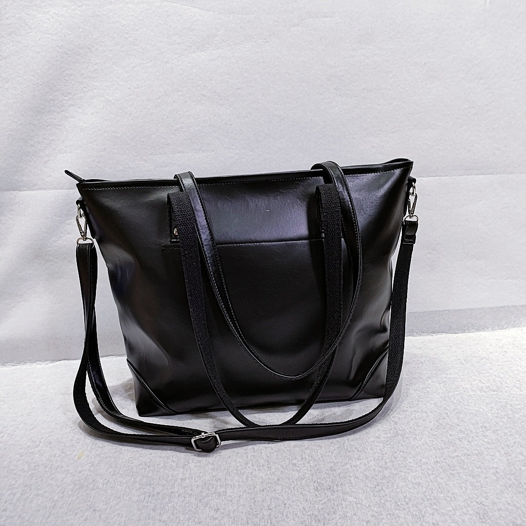 Vintage Vegetable Soft Oil Waxed Travel Bag