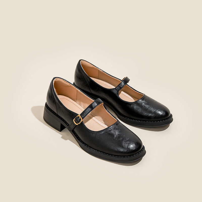 Women's Thick-soled Extra Height Flats