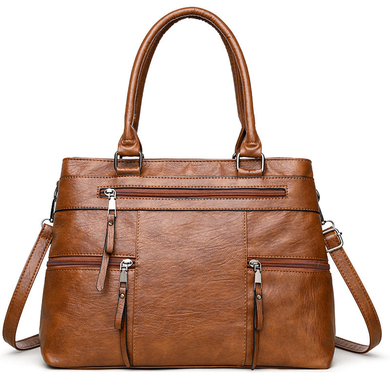 Temperament Wild Advanced Texture Messenger Bag