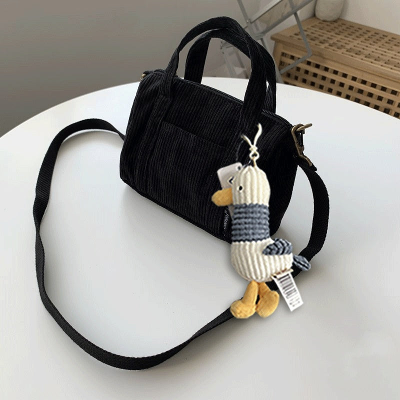 Mini Corduroy Travel Bag