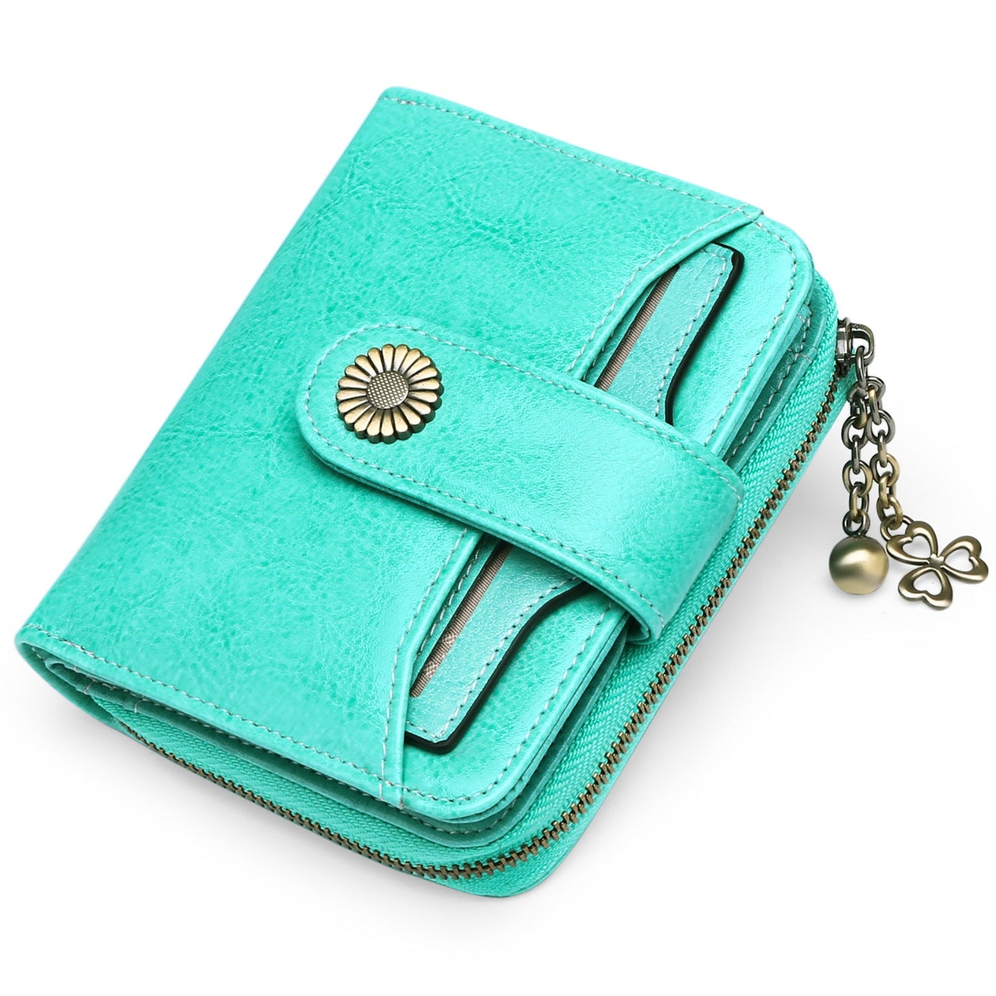 Oil Wax Genuine Leather Wallet