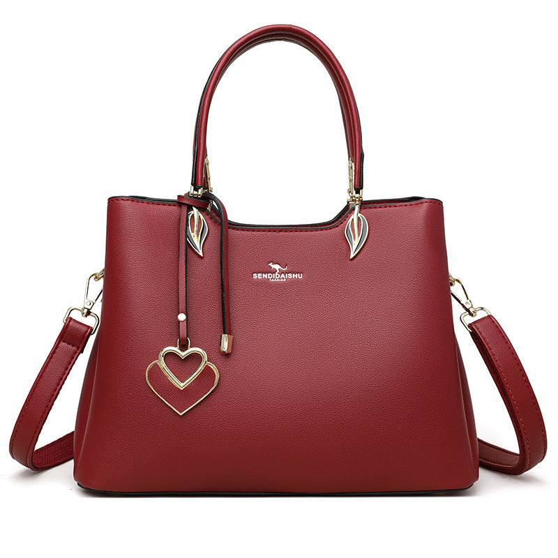 Women's Versatile Multi-layer Shoulder Messenger Bag