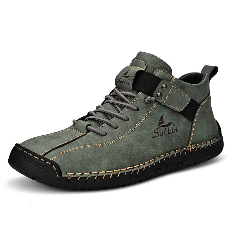 Men's Plus Size Handmade Low-top Flats