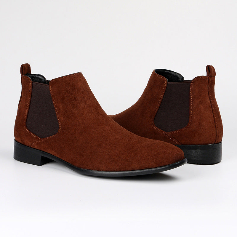 Men's Square-Toe Chelsea Boots