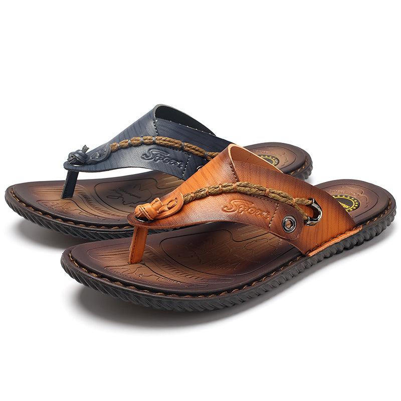 Men's Herringbone Outdoor Slippers