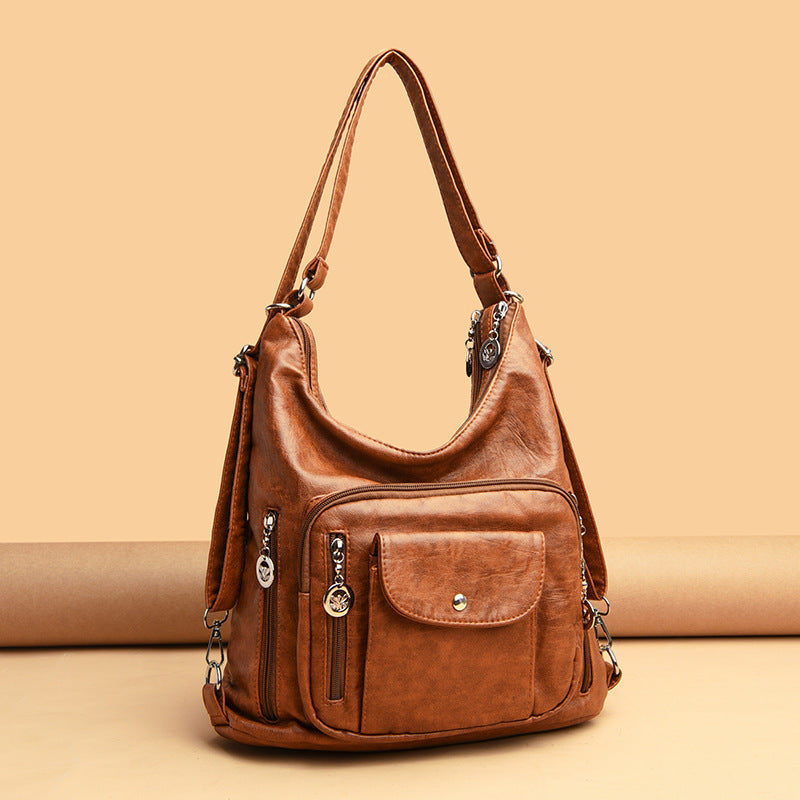 Women's Korean Style Multi-Use Backpack
