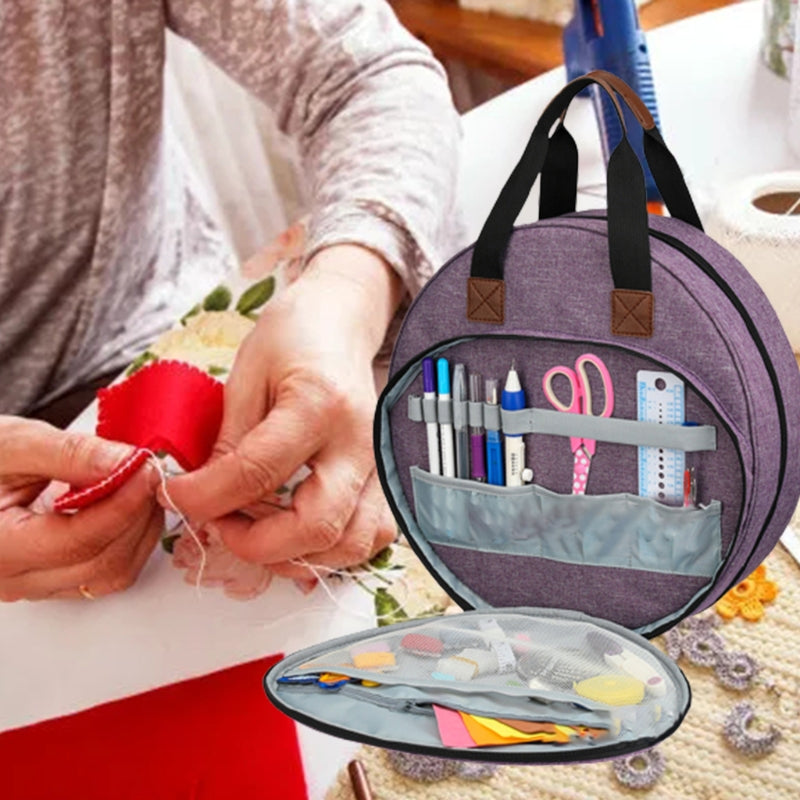 Women's Embroidery Tool Set Storage Tote Bag Travel Tote Bag