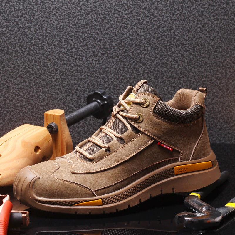 Protective Steel Toe High-Top Shoes