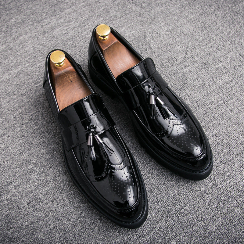 Men's British Style Casual Tassel Shoes