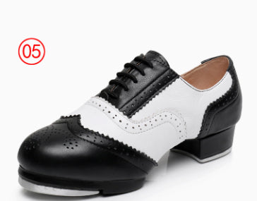 Women's Lace-up Thick Heel Shoes