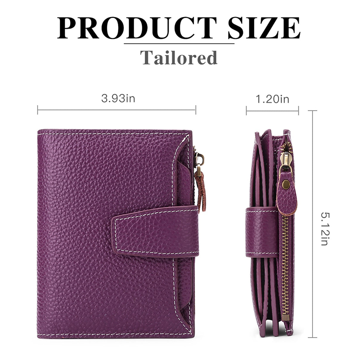 Women's Leather Short Wallet