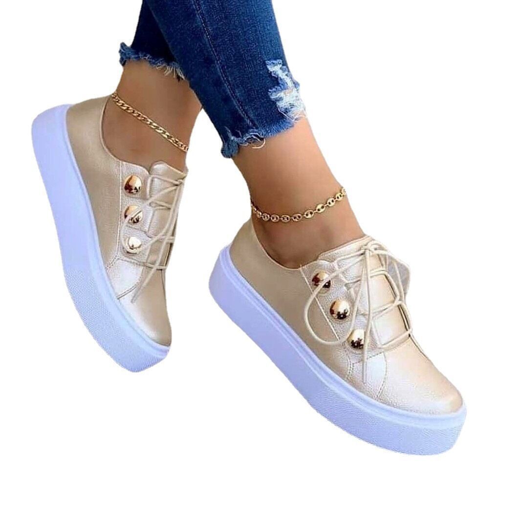 Women's Square-Toe Platform Loafers