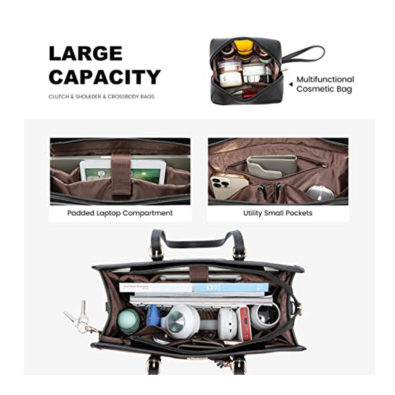 Women's Computer Shoulder Laptop Bag