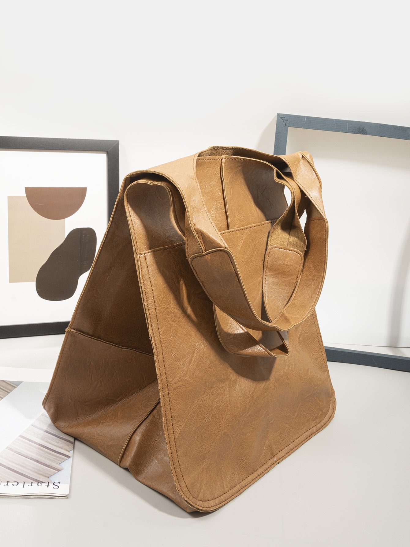 Women's Vintage Large Capacity Tote Handbag
