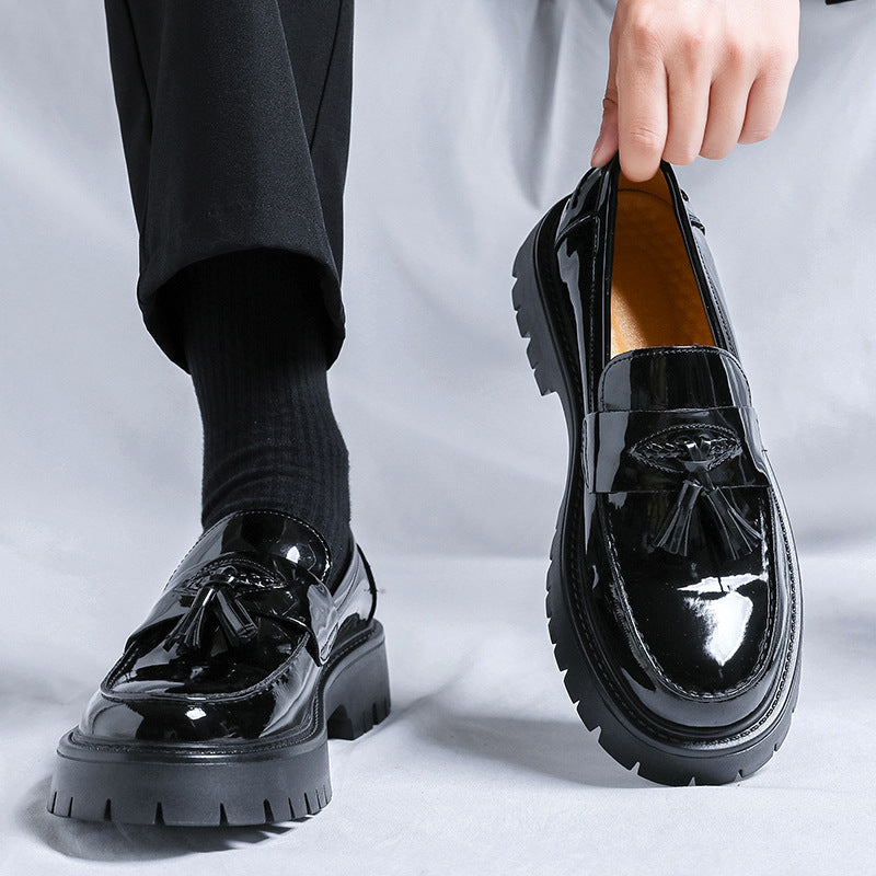 Men's Platform Tassel Loafers