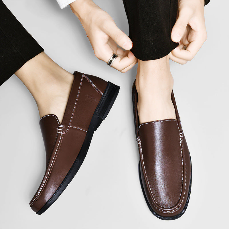 Men's British Casual Business Slip-On Shoes