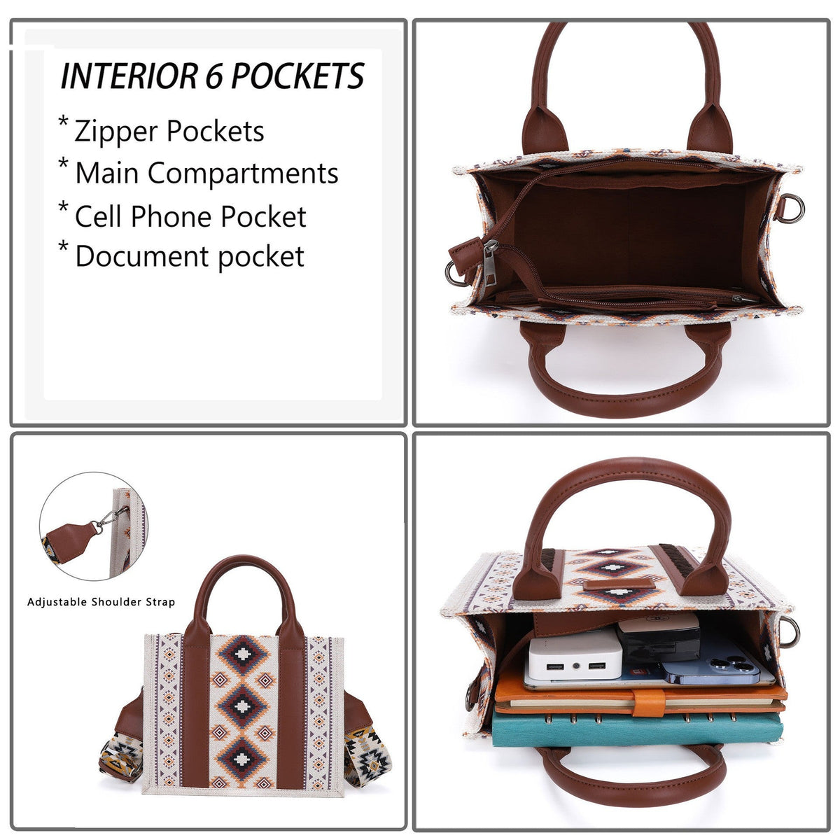 Women's Hand-Woven Messenger Bag
