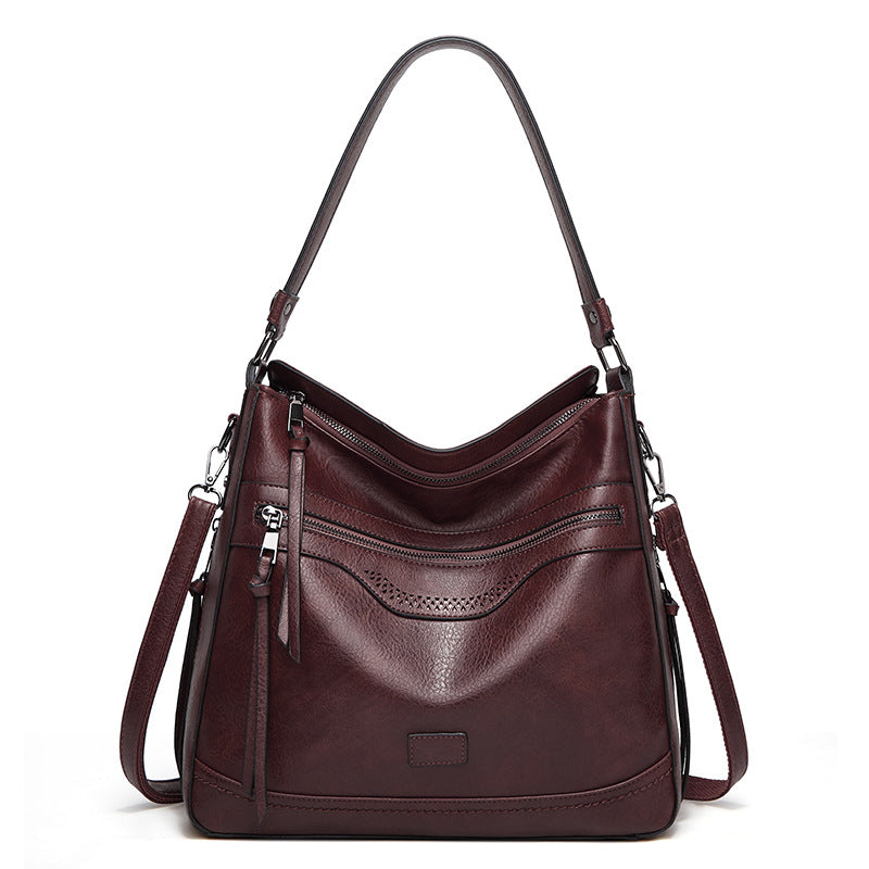 Women's Vintage Multi-Pocket Travel Tote Travel Bag