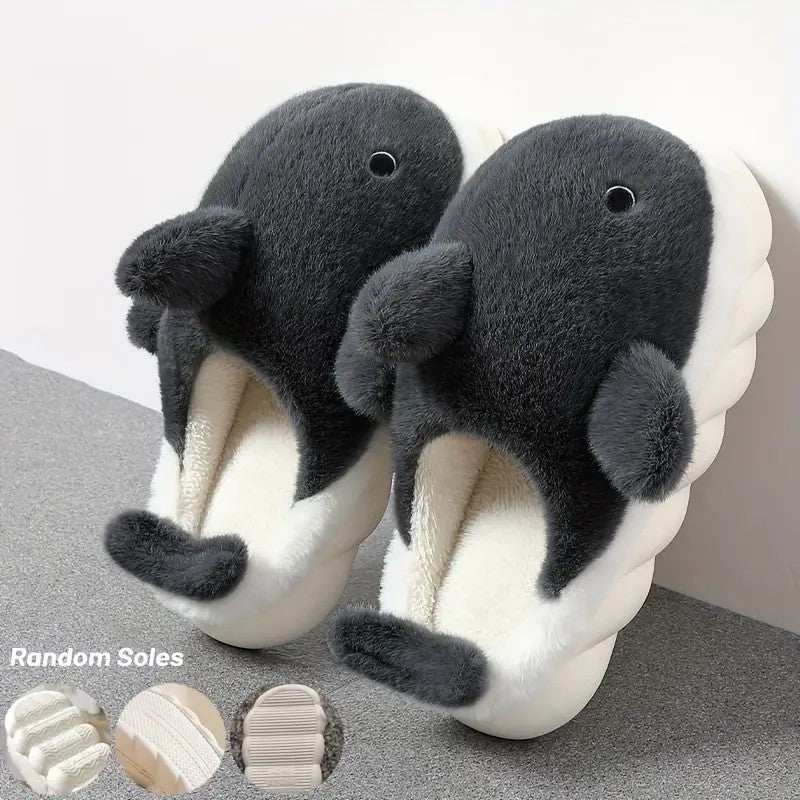 Household Warmth Shark Slippers