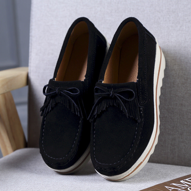 Casual Slope Heel Platform Wedges