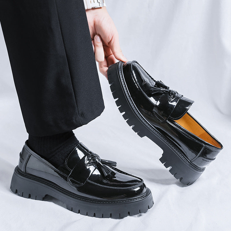 Men's Platform Tassel Loafers