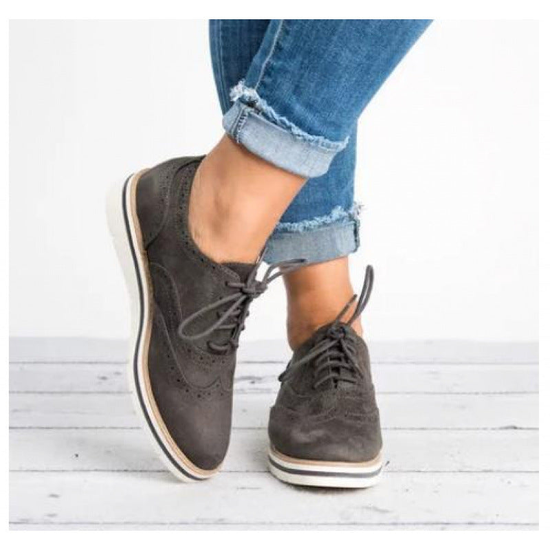 Women's Retro British-style Casual Shoes
