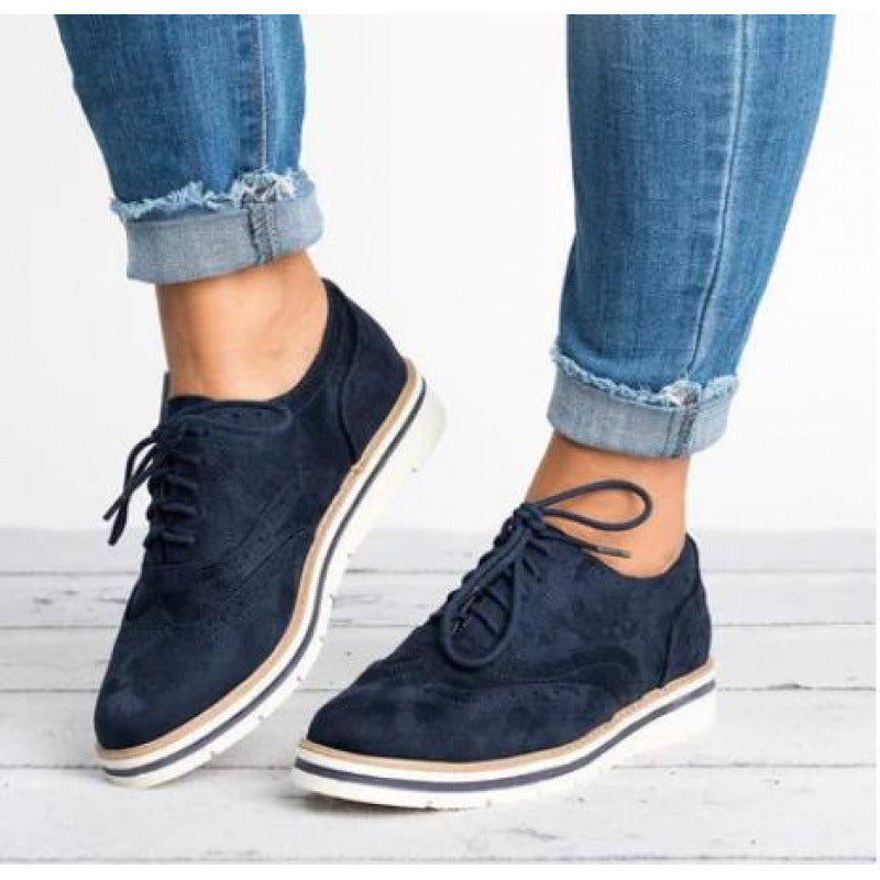 Women's Retro British-style Casual Shoes
