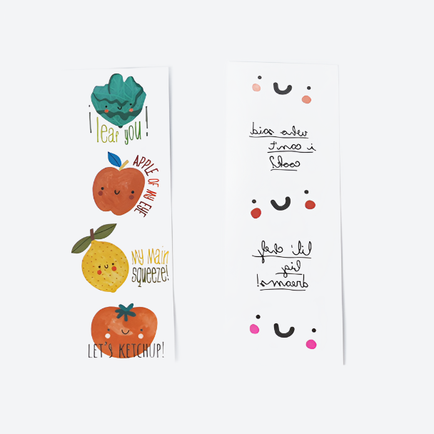 Little Chef Fake Tattoos
