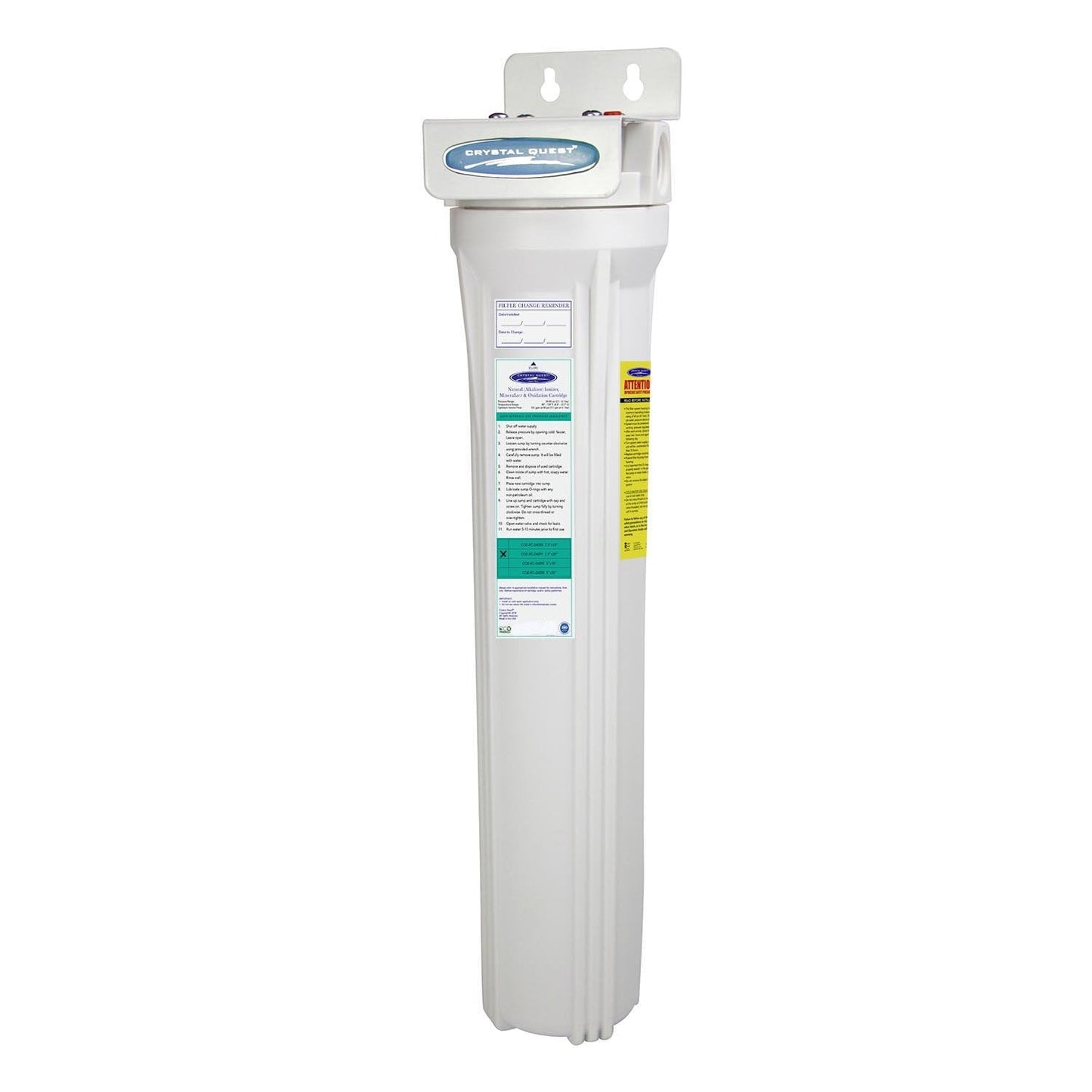 Mini Whole House Water Filter, Alkalizing (2-4 GPM | 1-2 people)